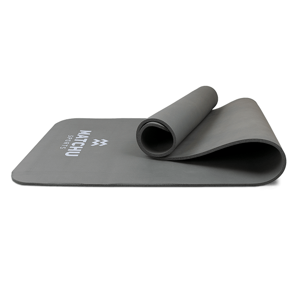 Fitness mat double folded