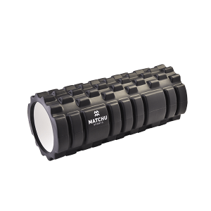 Matchu Sports foam roller zwart