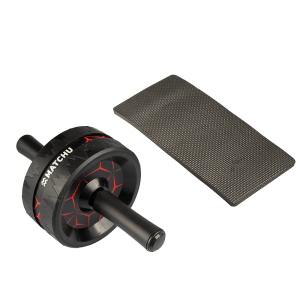 Matchu ab wheel com almofada para os joelhos