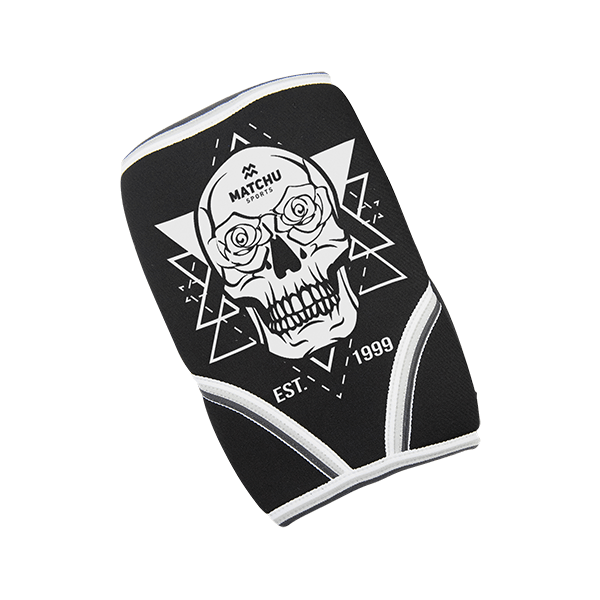 Knee sleeve skull plat