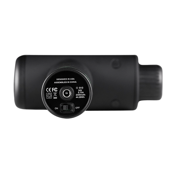massage gun evolve one onderkant