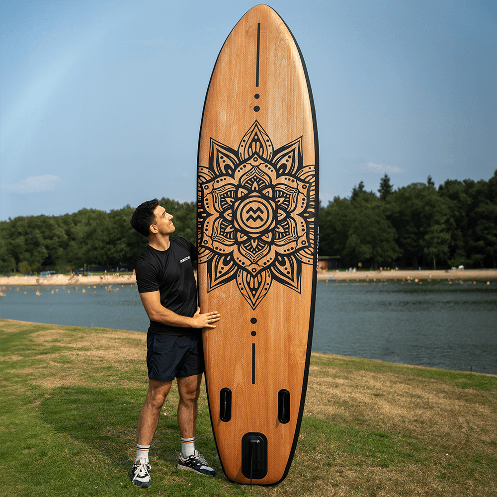 Sup board wood mandala - Image 2