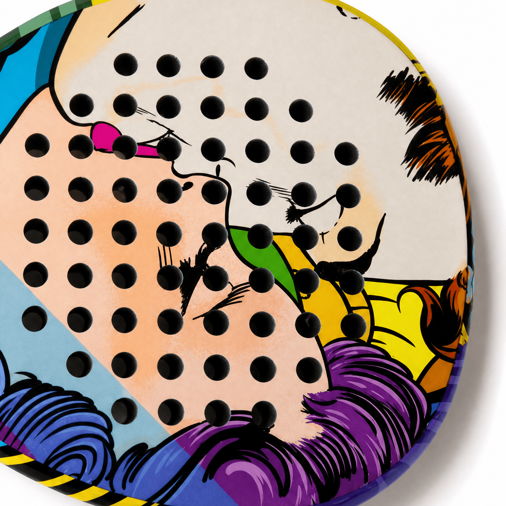 Raquete de padel de design