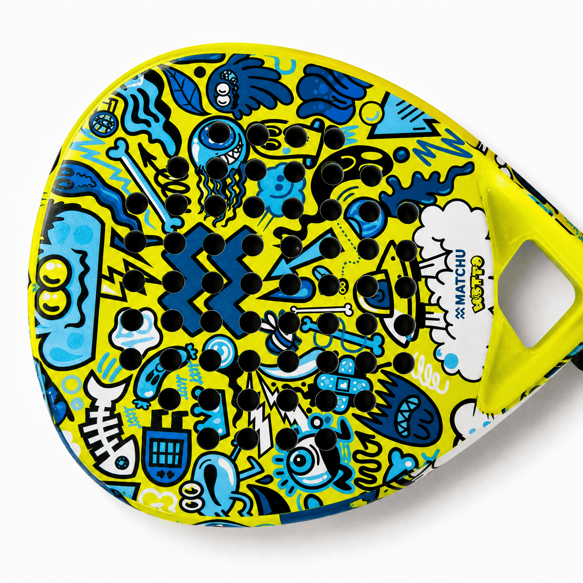 Raquete de padel de design